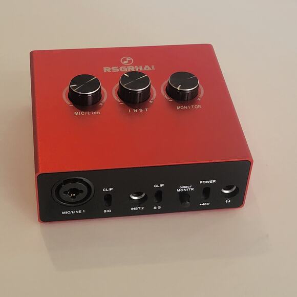 RSGRHAI AUDIO INTERFACE MODEL RA-AU11 Perfect shape - Picture 8 of 8